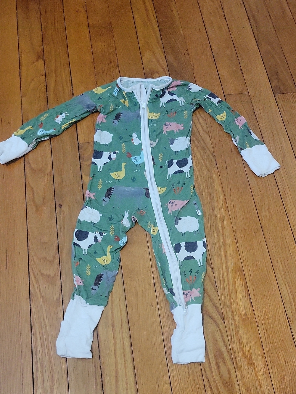 Little Sleepies  Farm Animals One-Piece Sleeper